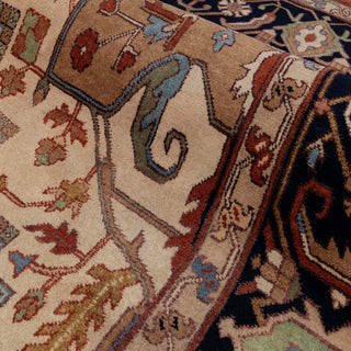 Jarso 10x14 Fine Hand Knotted Persian Mahal Rug