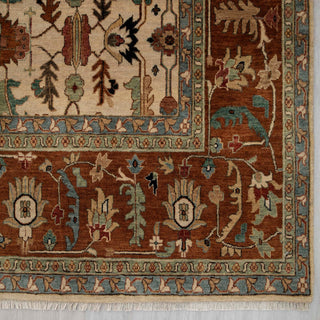 Ramin 10x14 Hand Knotted Large Area Persian Tabriz Wool Rug
