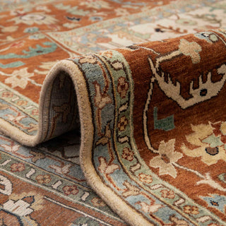Ramin 10x14 Hand Knotted Large Area Persian Tabriz Wool Rug