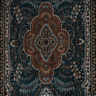 Mandana 4x7 Vintage Persian Tabriz Inspired Wool Rug