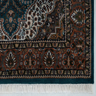 Mandana 4x7 Vintage Persian Tabriz Inspired Wool Rug