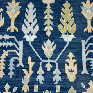 Nilofer Persian Garden Inspired Modern Oushak Rug
