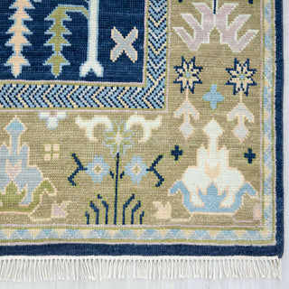 Nilofer Persian Garden Inspired Modern Oushak Rug