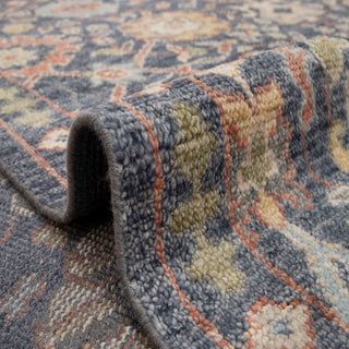 Celina - 12x14 Hand Knotted Floral Motif Oushak Rug