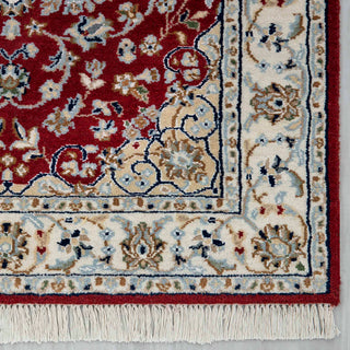 2'6x14 Ft Red persian nain handmade high kpsi runner for entryway