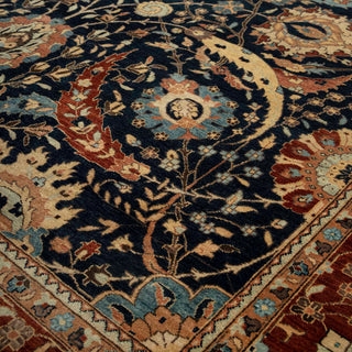 Samad 10x14 Hand Knotted Kerman Sickle Wool Rug