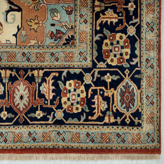 Siadat 10x14 Fine Hand Knotted Persian Serapi Wool Rug