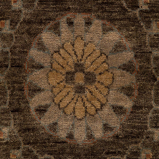 Immel 9x12 Suzani Pattern Oushak Style Woolen Rug