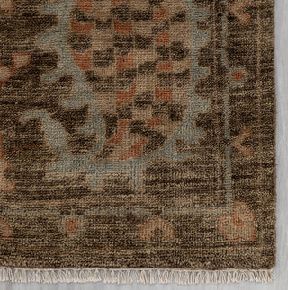 Immel 9x12 Suzani Pattern Oushak Style Woolen Rug