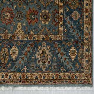Anwar 9x12 Traditional Persian Mina Khani Motifs Wool Rug