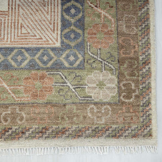 Khotan Loom 9x12 Neutral Palette Persian Khotan Wool Rug