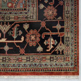 Hadera 12x18 Oversize Hand Knotted Persian Serapi Wool Rug