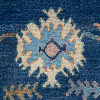 Imperial 8x10 Hand Knotted Floral Motif Oushak Rug