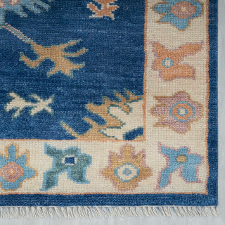 Imperial 8x10 Hand Knotted Floral Motif Oushak Rug