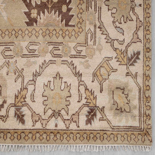 Kristen Wolf - 10x14 Green Fine Turkish Oushak Premium Quality Wool Rug