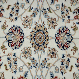 Nain 8x10 Allover Persian Wool & Silk Rug