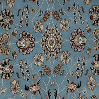 Nain 8x10 Allover Persian Wool & Silk Rug