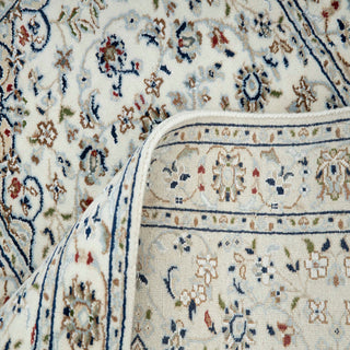 Nain - Medallion Wool & Silk Runner Rug