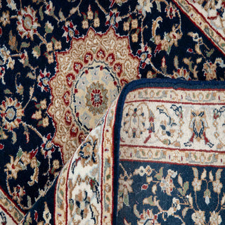 Nain 3x5 Fine Hand Knotted Persian Medallion Rug