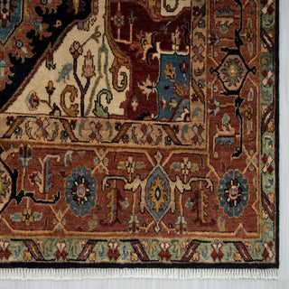 Edwin 6x9 High KPSI Heriz Serapi Woolen Rug