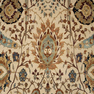 Samad 9x12 Super Fine Knotted Persian Kerman Sickle Rug