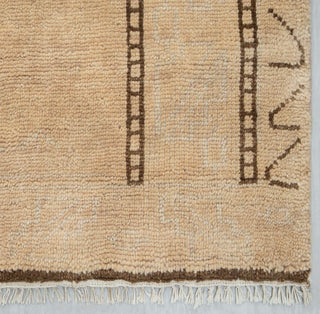 Kessier 9x12 Distressed Look Tribal Style Inspired Wool Rug