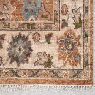 Periz - 8x10 Rust Wool Oushak Area Rug