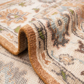 Periz - 8x10 Rust Wool Oushak Area Rug