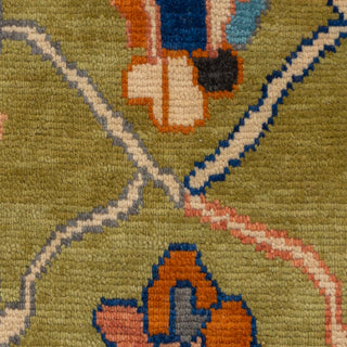 Winnie 12x15 Hand Knotted Large Area Turkish Oushak Wool Rug