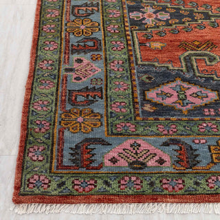 Kashan - Custom Made Kismet Style Rust Wool Rug