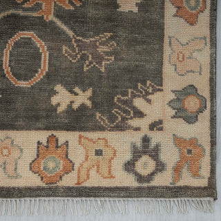 Langford 8x10 Plush Feel Turkish Floral Oushak Inspired Wool Rug