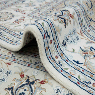 Nain Medallion Wool & Silk Rug
