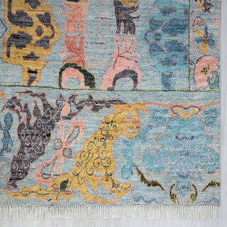 Oxford 9x12 Distressed Persian Bidjar Fine Weave Wool Rug