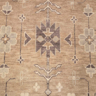 Star - 10x14 Rust Gray Persian Serapi Rug