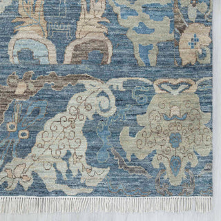 Oxford 10x14 Low Pile Fine Knotted Persian Bidjar Rug