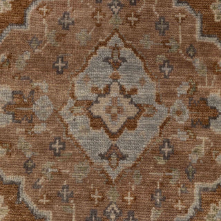 Masciar 8x10 Rustic Brown Oushak Area Rug
