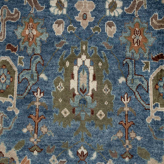 Marques 9x12 Heriz Inspired Oriental Design Woolen Rug