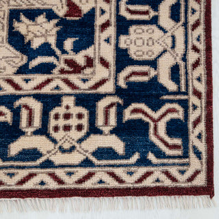 Amara 8x10 Traditional Medallion Serapi Inspired Wool Rug