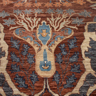 Oxford 9x12 Fine Hand Knotted Persian Bidjar Wool Rug