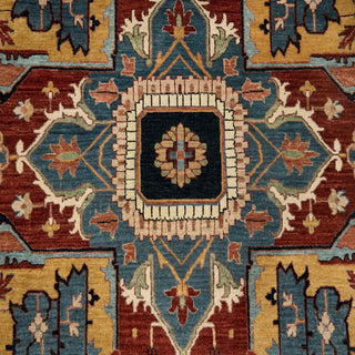 Shazia 10x14 Large Area Hand Knotted Persian Serapi Wool Rug
