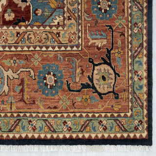 Shazia 10x14 Large Area Hand Knotted Persian Serapi Wool Rug