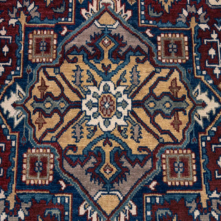 Safiye 8x10 Persian Heriz Serapi Inspired Plush Feel Wool Rug