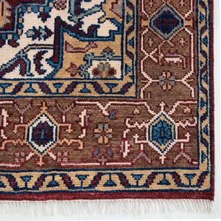 Safiye 8x10 Persian Heriz Serapi Inspired Plush Feel Wool Rug