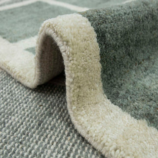 Shylock 8x10 Modern Geometric Thick Wool Rug