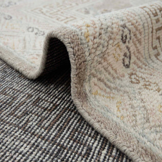 Khotan Loom 9x12 Muted Geometric Medallions Wool Rug