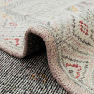 Gregory 8x10 Blush Pink Medallion Mamluk Woolen Rug