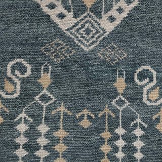 Nomad 9x12 Tribal Geometric Design Woolen Rug