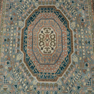 Aramaic 8x10 Persian Mamluk Woollen Rug