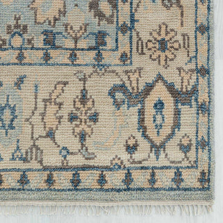 Rebello 8x10 Floral Hand Knotted Woolen Area Rug