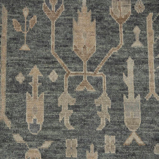 Brennan 10x14 Oushak Style Tree of Life Wool Rug